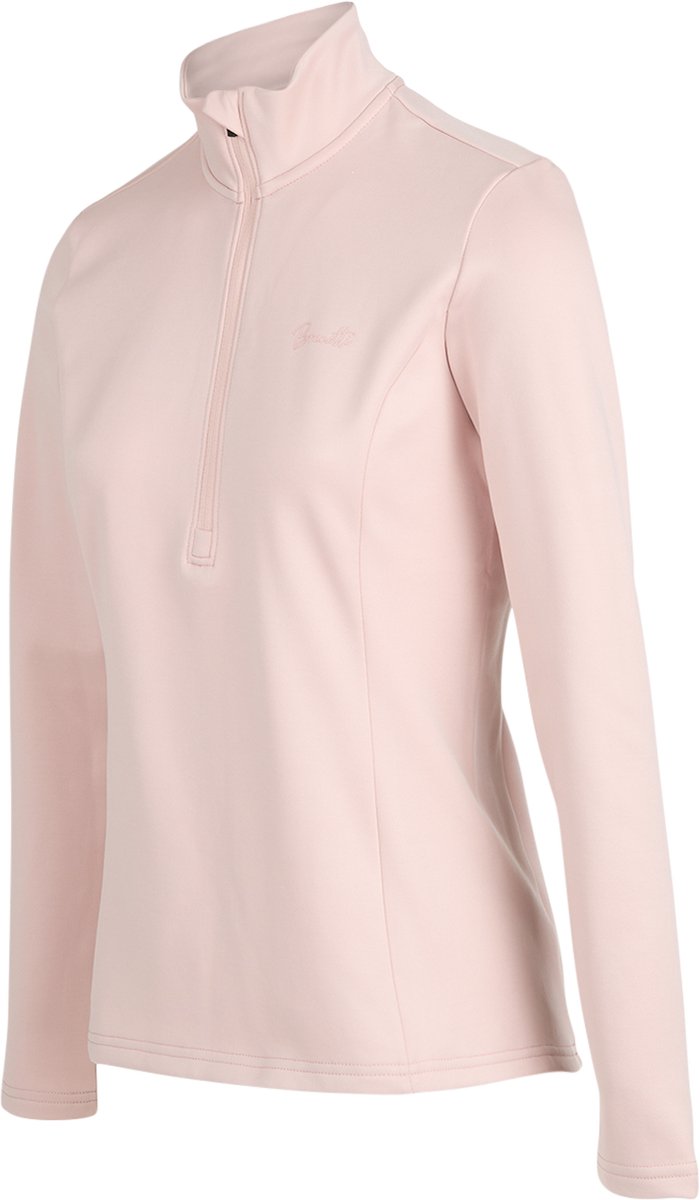 Brunotti Heronne Snow Fleece Dames – Fleece Vest Wintersport Kleding Tricot Fleece Sepia Rose