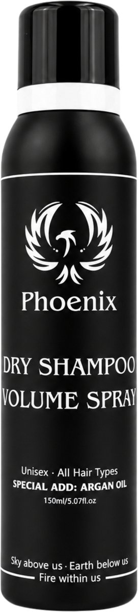 Bol.com Phoenix Hair Products - Droogshampoo - Arganolie - Volume - Alle Haar Types - 150ML aanbieding
