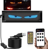 Demon Eye LED-verlichting - Dynamische verlichting - Flexibele voertuigreclame - Ondersteunt app, Bluetooth, smartscreens - LED-verlichting - Voertuigverlichting - 20*64 - Ontworpen voor bestelwagens