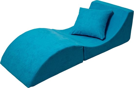 Opvouwbare sofa, comfortabel, ontspannend, 3 in één, pouffe, tafel Opvouwbare sofa, comfortabel, ontspannend, 3 in één, pouffe, tafel