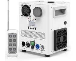Vlamspuitmachine - Vonken tot 5,5m hoog - Krachtig verwarmingssysteem 800W - DMX512-besturing met 3 kanalen - LCDdisplay