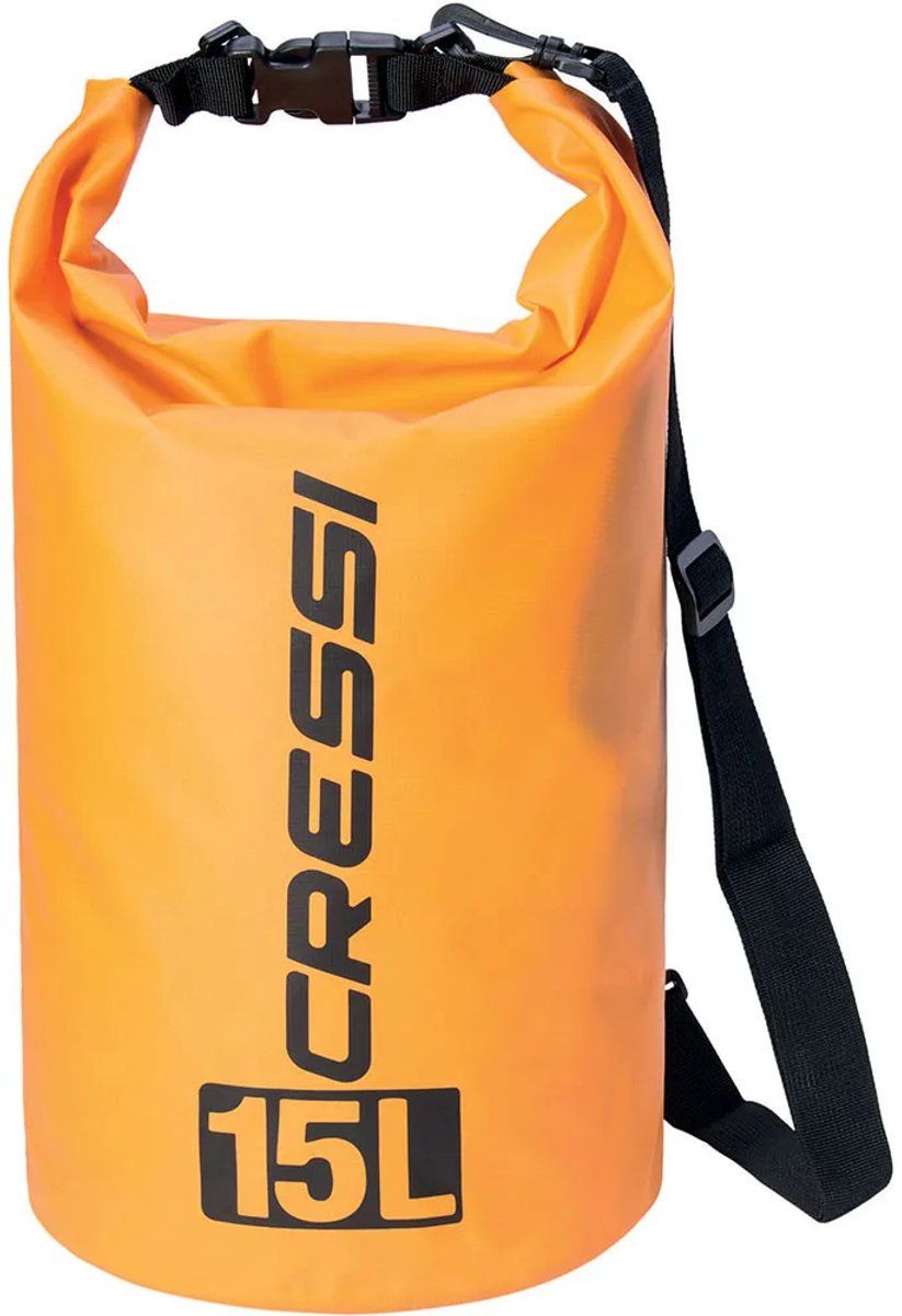 Cressi Pvc 15l Droge Zak Geel