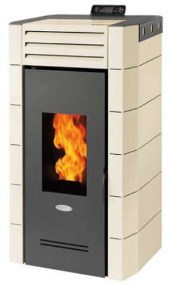 Fair Hydro H19A Pelletkachel 18 kW – Waterzijdige Aansluiting – Frontventilatie – Hoog Rendement – Verwarmt tot 570 m³
