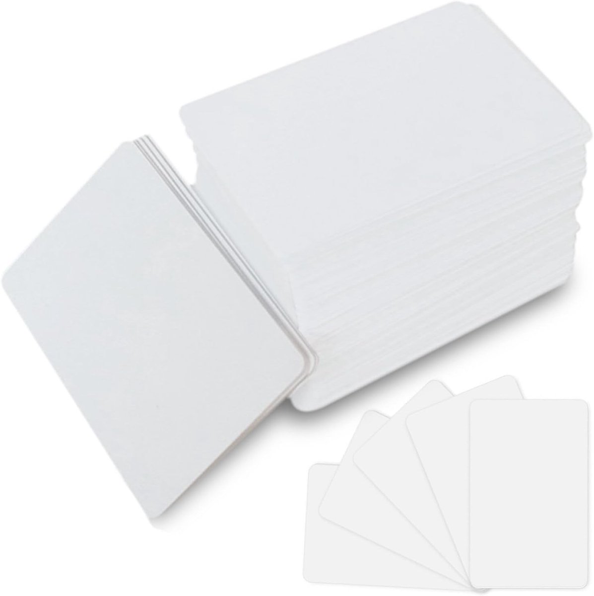 50 Stuks NFC 215 Kaarten - 85.5 x 54 mm Lege NFC Tags van PVC voor Smartphones en Mobiele Apparaten, Geschikt voor Tagmo en Amiibo Cards, 504 Bytes Opslag