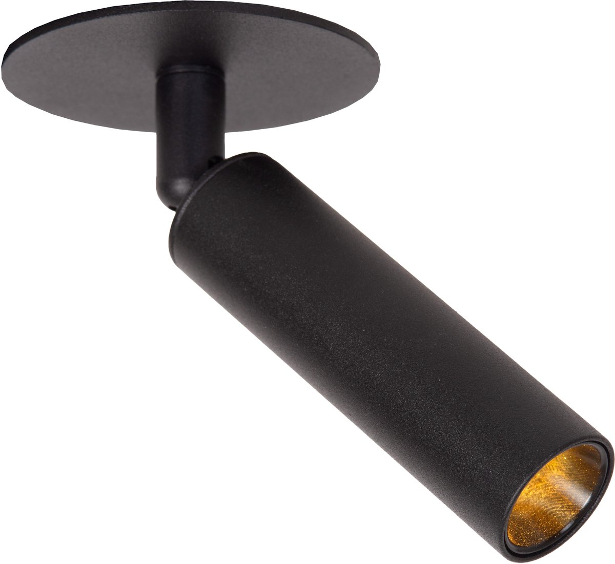 Lucide KEONI - Plafondspot (Plafondlamp) - Ø 8 cm - LED - 1xG9 - Zwart - Essential