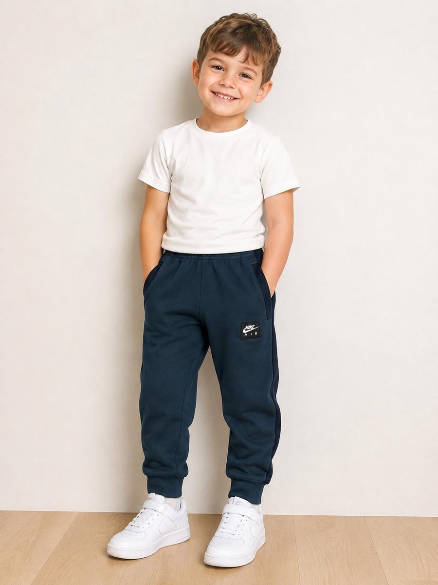 Nike Air Fleece Joggingbroek voor kinderen Zwart