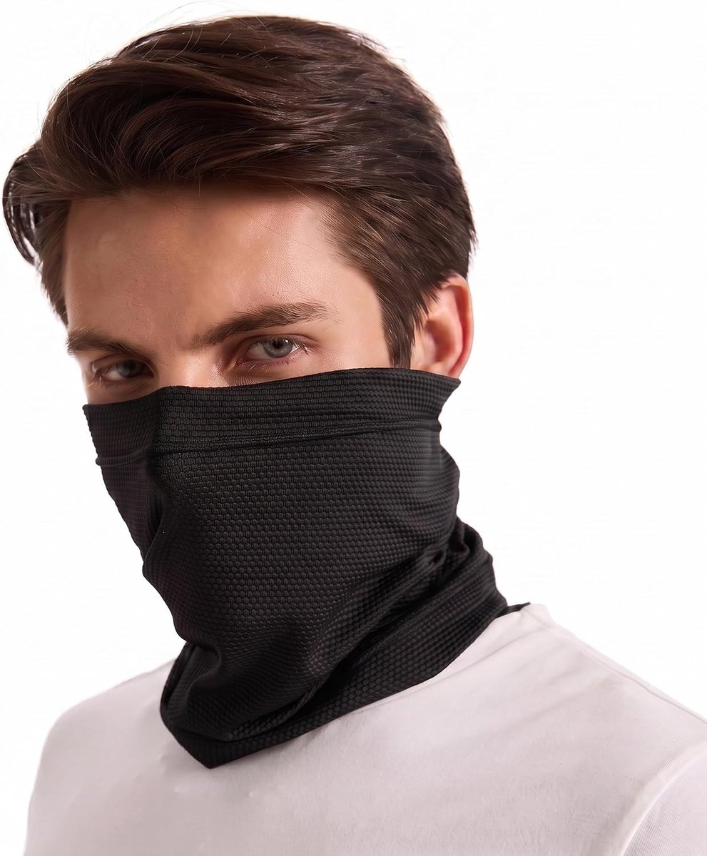 Verstelbare Snood voor Mannen - Multifunctionele Neck Gaiter als Gezichtsbedekking voor Fietsen, Wandelen en Hardlopen