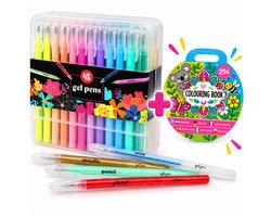 Glitterpennen & Gelpennen voor kinderen en volwassenen - Glitterstiften - Gel Pennen - Glitter Viltstiften - Glitter Pennen - Glitter Stiften