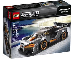 LEGO 75892 Speed Champions Senna McLaren Raceauto Bouwset met Racer Poppetje, Forza Horizon 4 Uitbreidingsset Model