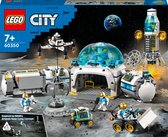 LEGO 60350 City Onderzoeksstation op de maan Ruimte Speelgoed Set met Astronauten
