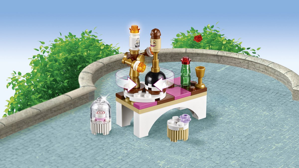 LEGO Disney Belle's Betoverde Kasteel -41067 — afbeelding 4