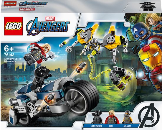 LEGO Marvel Super Heroes Avengers Speeder Bike Attack 76142