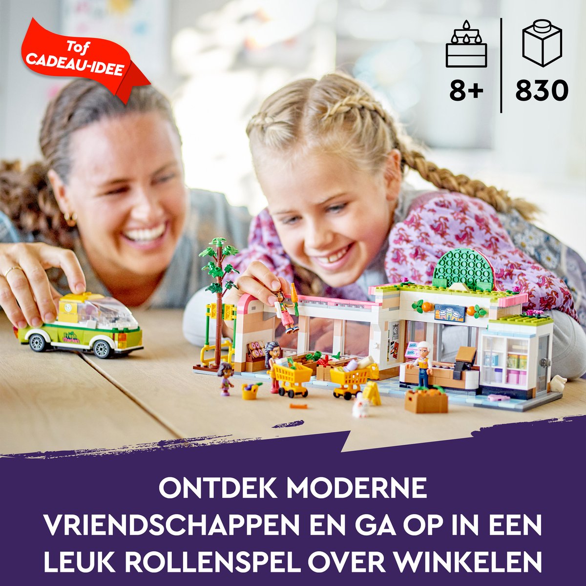 Bol.com LEGO 41729 Friends Biologische supermarkt Speelgoed met Vrachtwagen en Minipoppetjes aanbieding