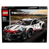 LEGO 42096 Technic Porsche 911 RSR Raceauto Exclusief Verzamel en Displaymodel, Bouwpakket Auto, Geavanceerde Racewagen