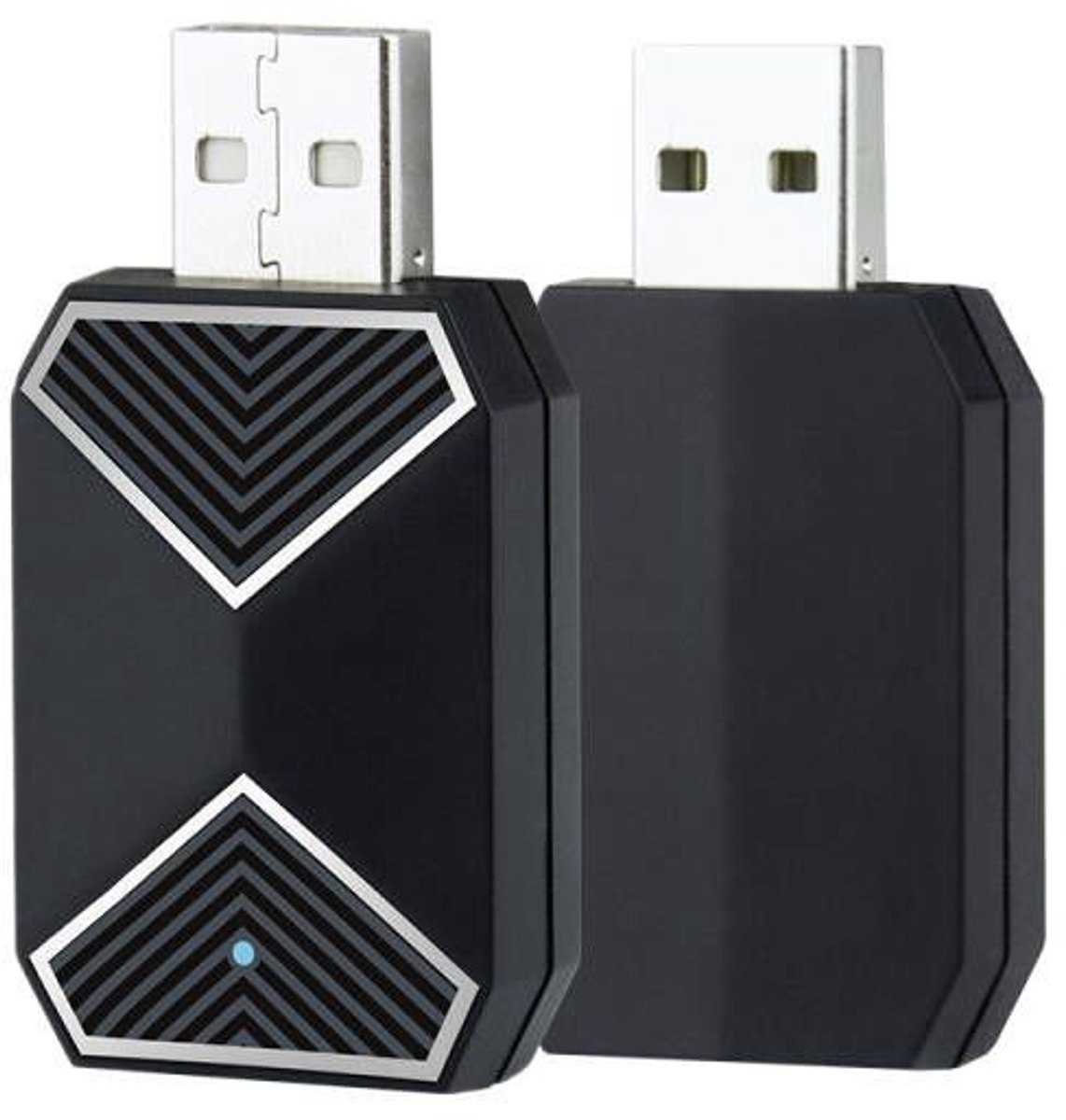 Draadloze CarPlay Adapter Android Auto 2 in 1 Mini AI Box Adapter Cars WiFi Voice Assistant geschikt voor Wired CarPlay Android