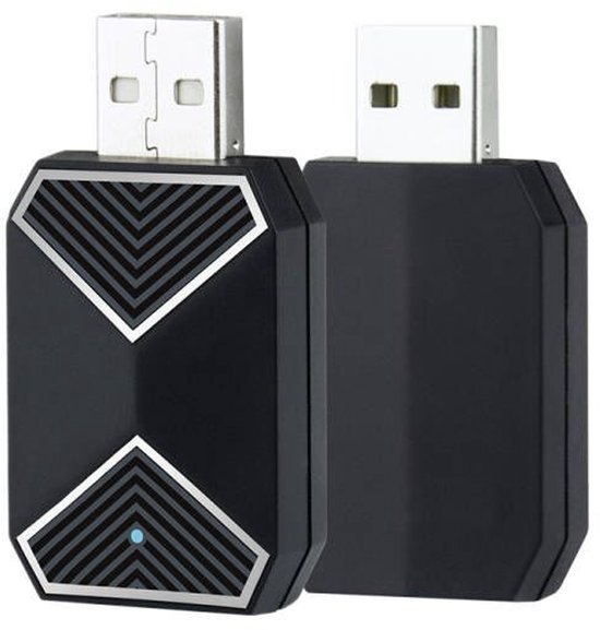 Draadloze CarPlay Adapter Android Auto 2 in 1 Mini AI Box Adapter Cars WiFi Voice Assistant geschikt voor Wired CarPlay Android