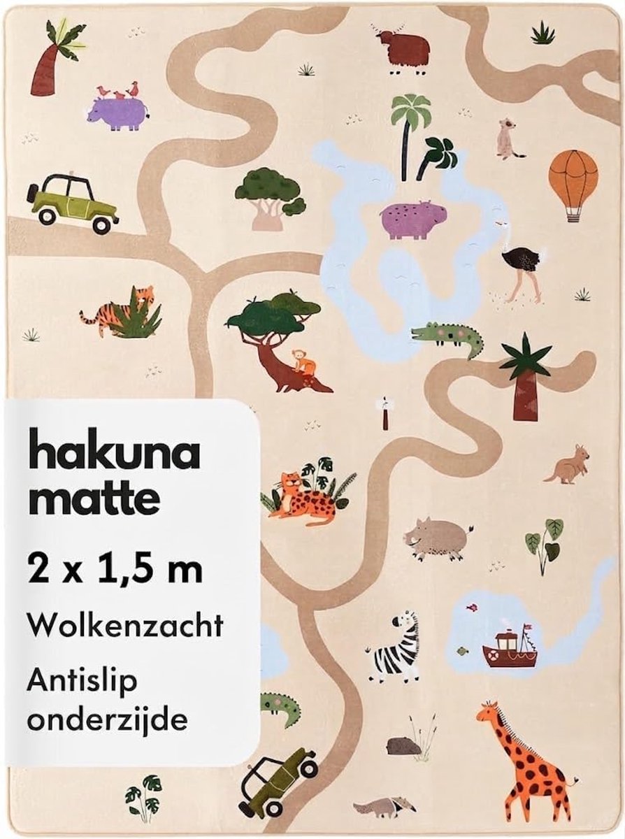 Speelkleed - Traagschuim - Antislip