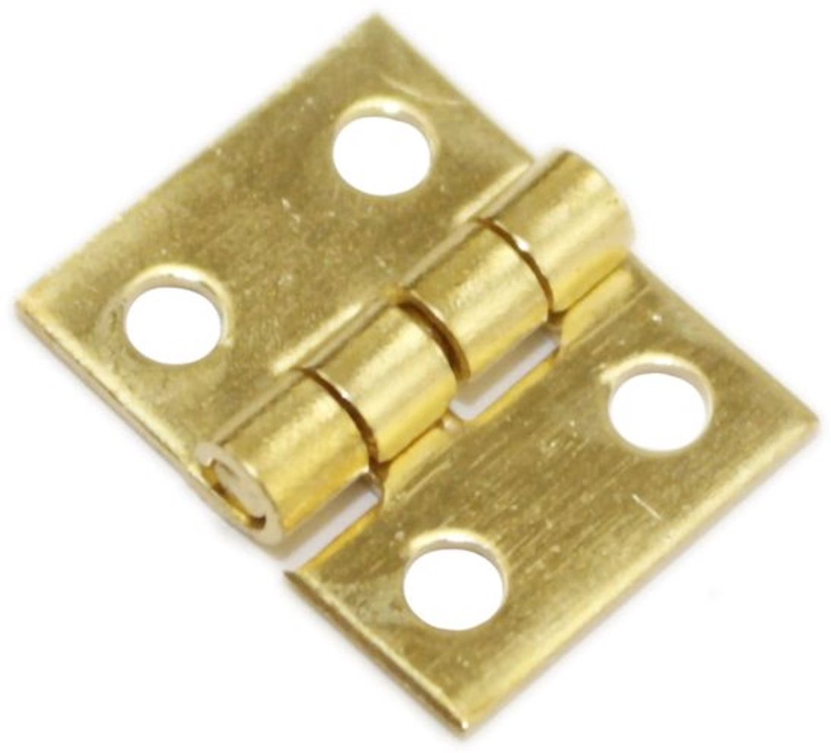 Allecto - Mini Messing Scharnieren - 20 stuks - Perfect voor DIY meubels - 1/4in