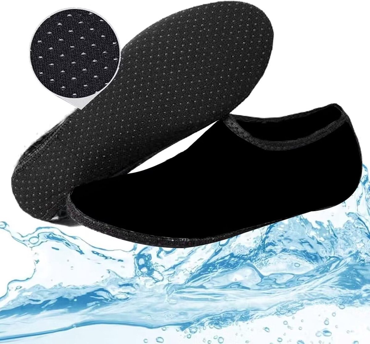 Neopreen Duiksokken - Zwart - Antislip Sokken voor Heren en Dames