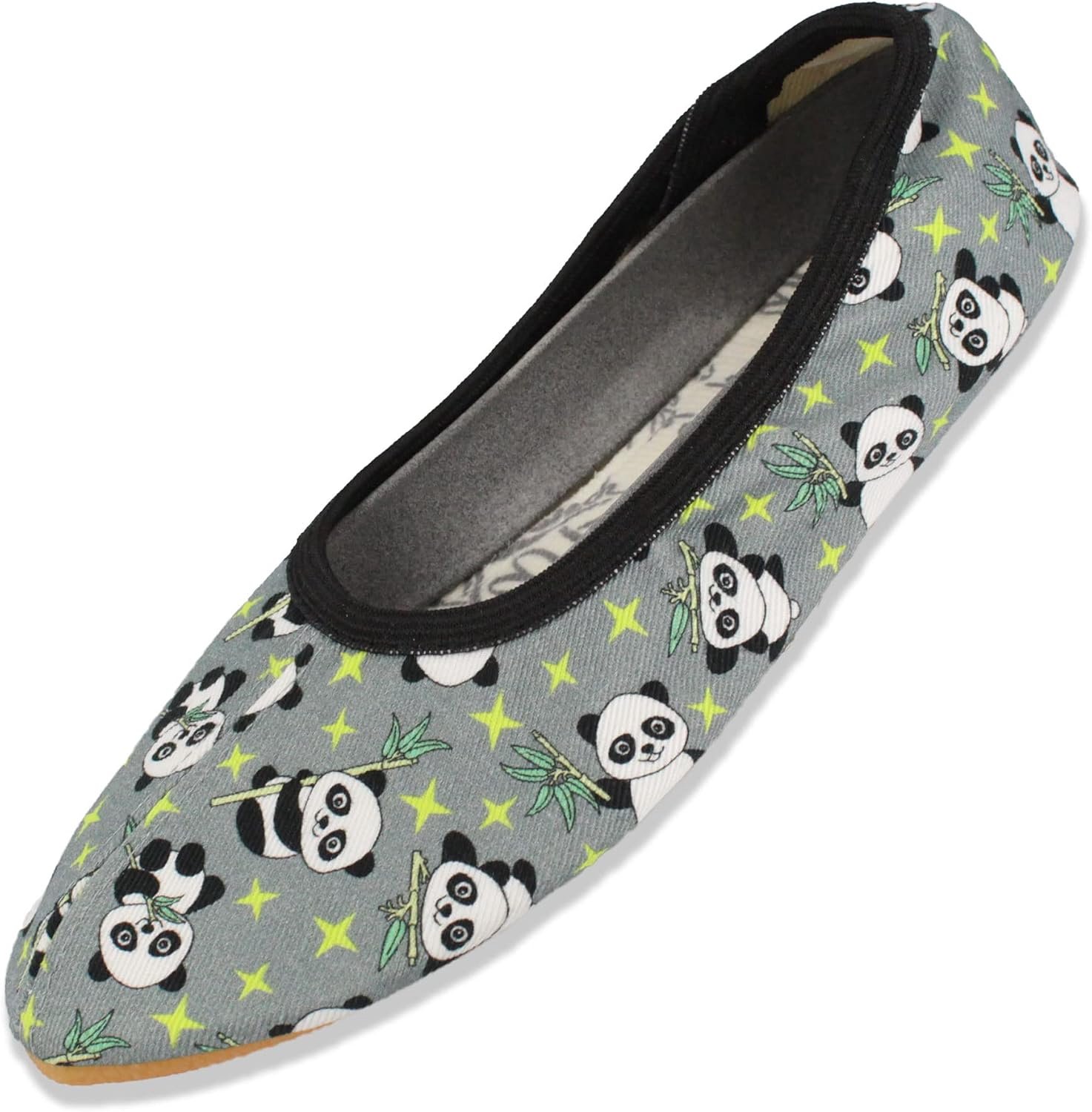 Beck Jongens Panda Pantoffels 1002 - Comfortabel & Handgemaakt in Duitsland