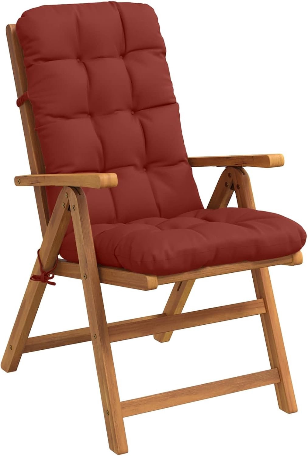 Kussenset met hoge rugleuning, 2 stuks, 100% polyester