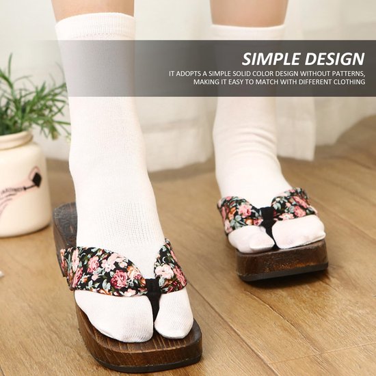 6 Paar Tabi Sokken - Katoen, Ademend, Unisex Flip Flop Sokken — afbeelding 4