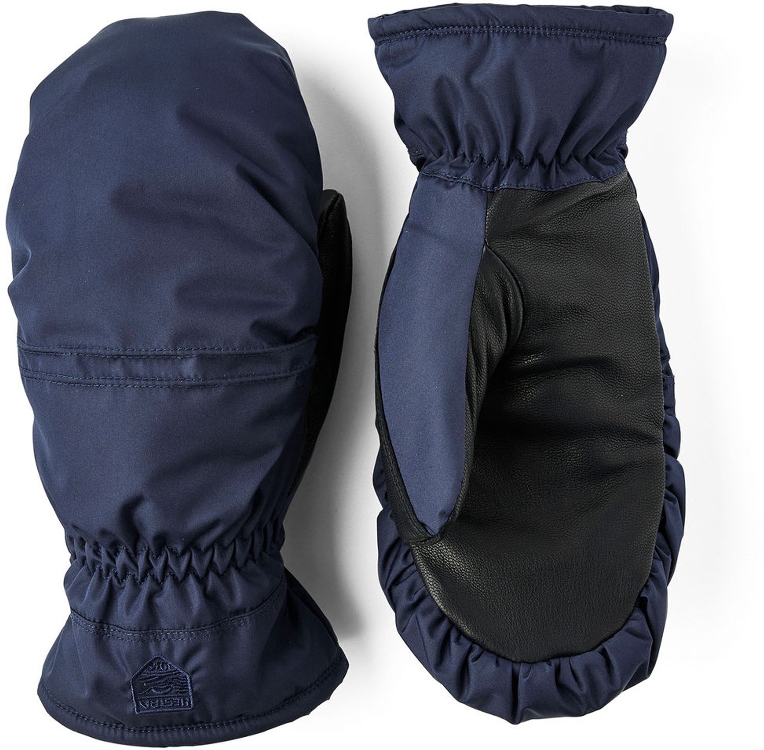 Hestra Women’s Primaloft Leather mitt – Wintersport Wintersportkleding Handschoenen Marineblauw