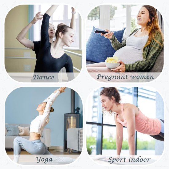 3 Paar Dames Antislip Sokken voor Yoga & Pilates - Comfort & Stijl — afbeelding 3