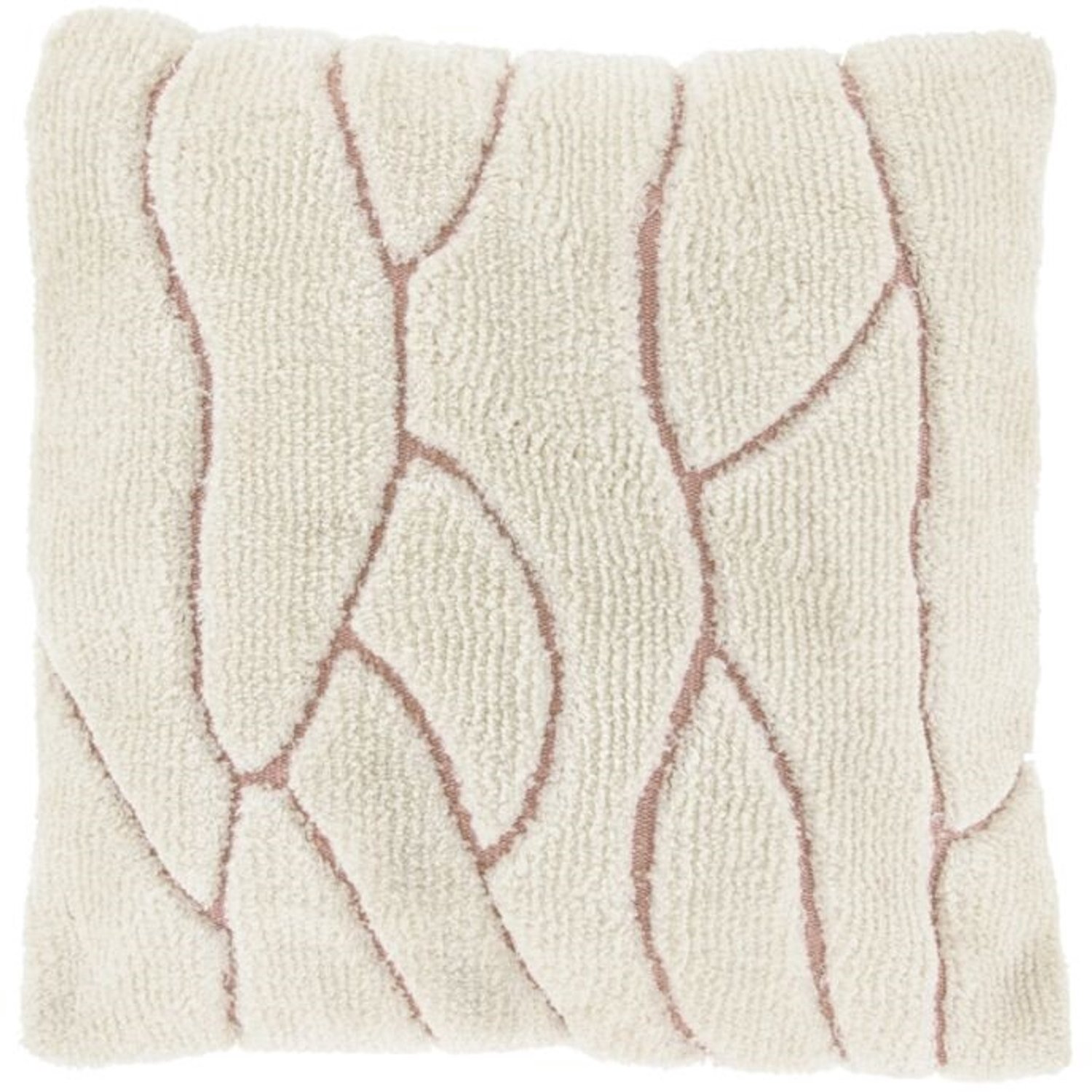Unique Living Sierkussen Lexy - old pink - 45x45cm Roze
