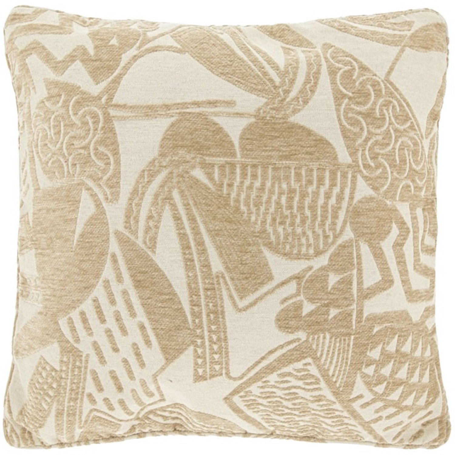 Unique Living Sierkussen Indy - sand - 45x45cm Beige