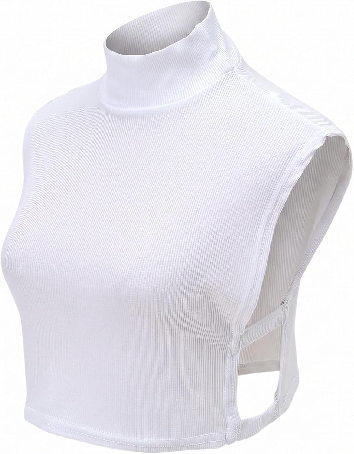 Rolkraag voor dames, nepkraag, warme rolkraag, afneembare nepkraag voor dames, halve top voor truien, blouses en blazer, dagelijks gebruik