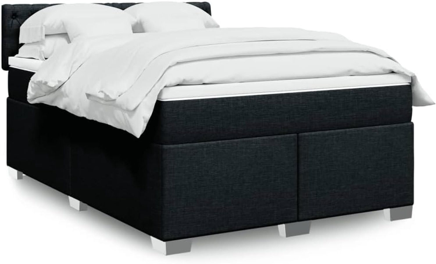 Pocketveringmatras Boxspring Zwart 160x200 cm