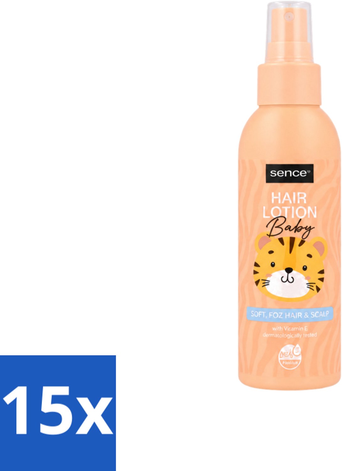 15 x Sence Baby – Haarlotion – Verzorgend – 150 ml - Voordeelverpakking - 15 stuks