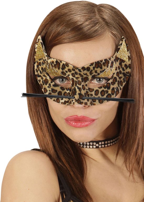 Widmann Masker Met Luipaard Print Voor Vrouwen Maskers Masquerade Masker Bol 0091