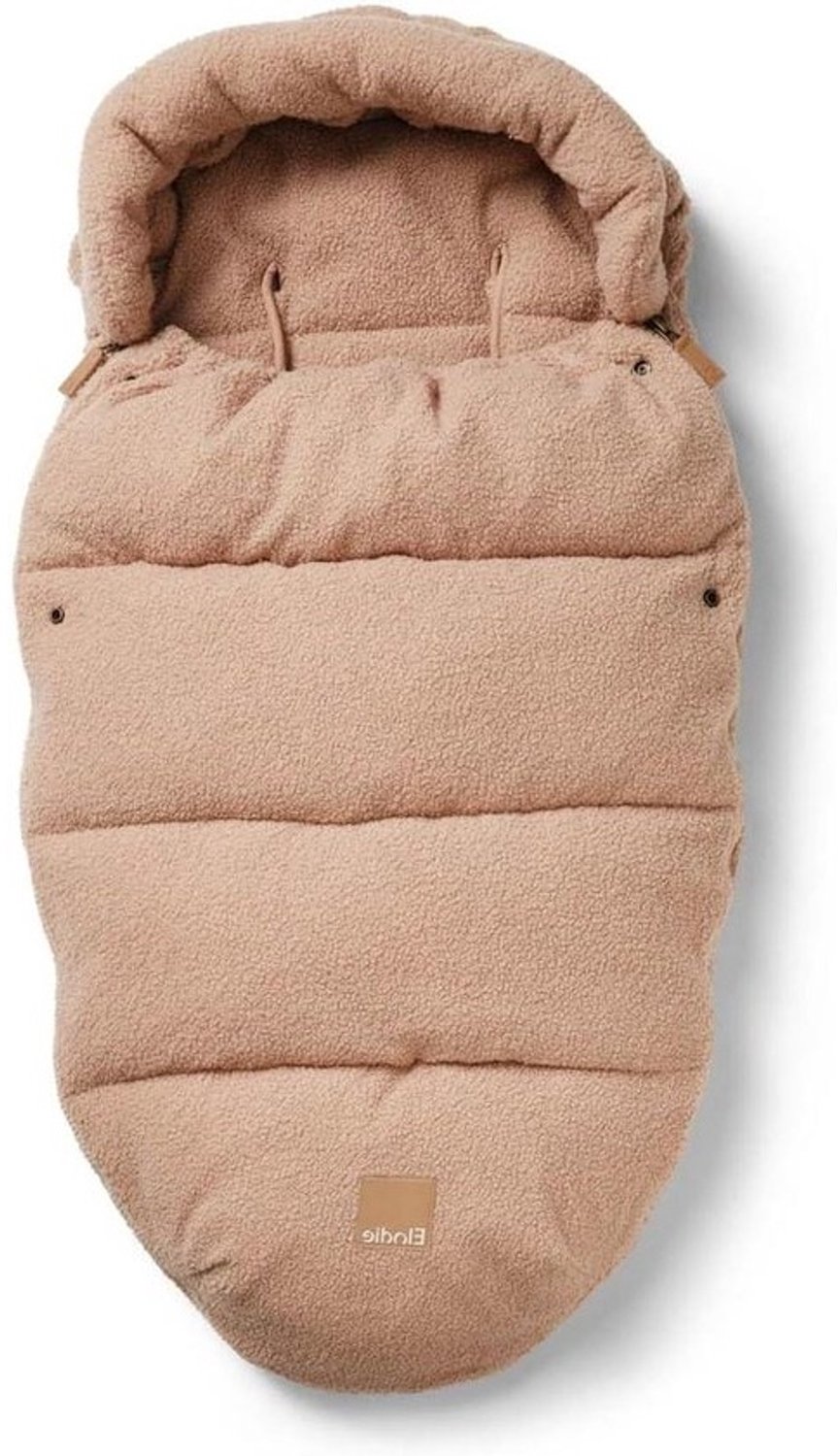 Babyvoetenzak - Winterzak voor kinderwagen - Warmte voor je baby - Universeel verstelbaar - 1.13 Kilogram - Roze Bouclé