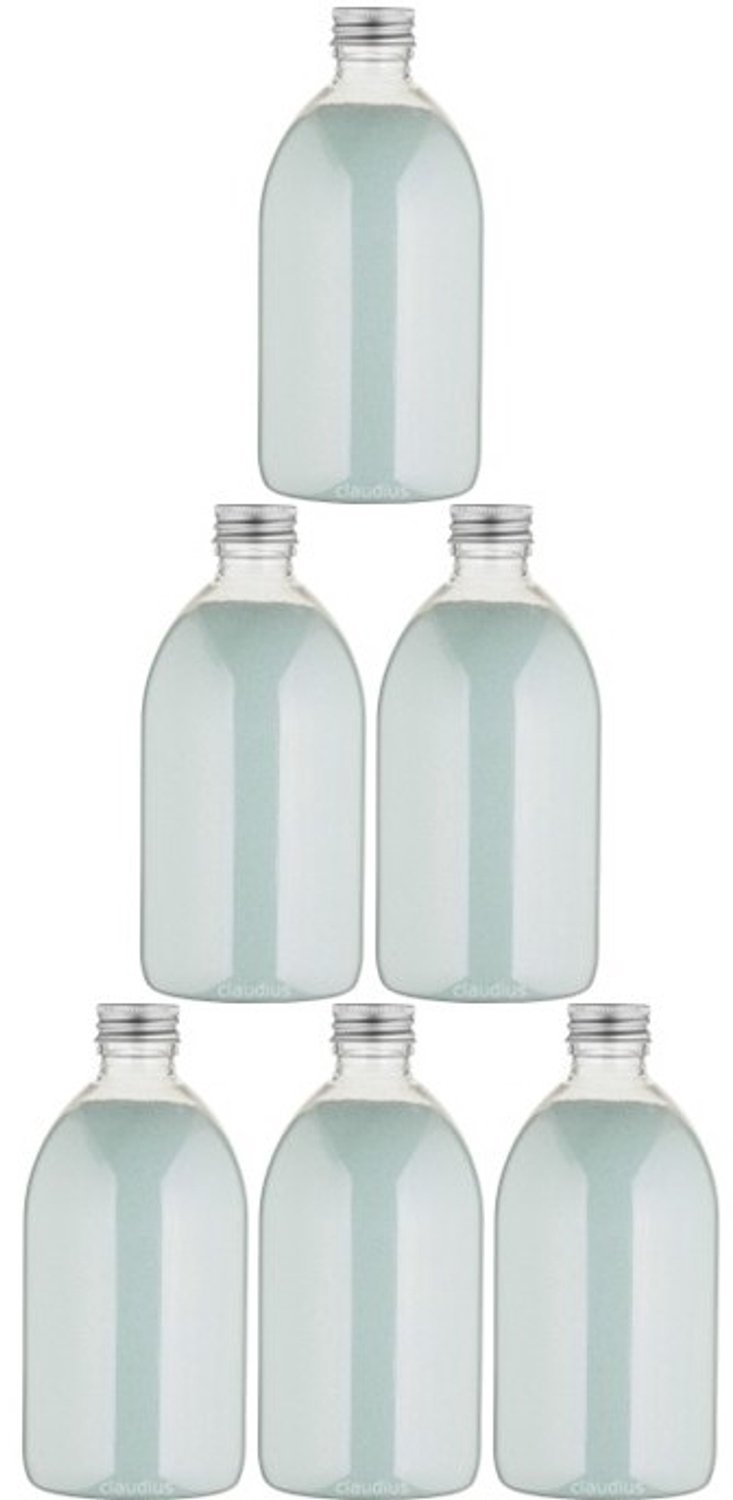 Claudius Scrubzout Hammam Herbal - 650 gram - Fles met aluminium dop - set van 6 stuks - Hydraterende Lichaamsscrub - Body Scrub