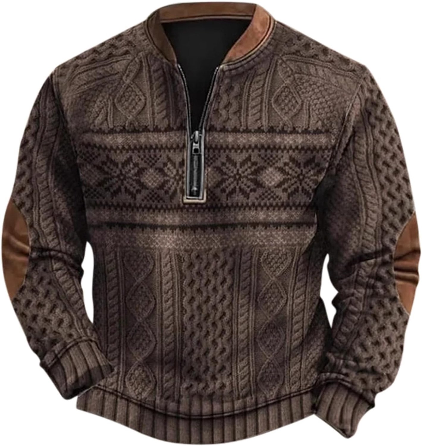 Sweatshirt voor heren, katoen, zacht, comfortabel, lange mouwen, oversized, casual, modieus, ronde hals, modieus, streetwear, sport, licht, A6