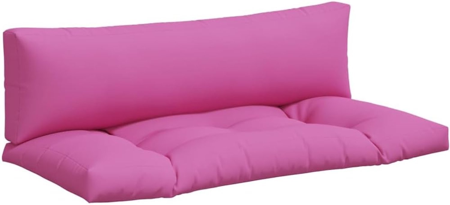 2 STK. Roze Oxford-stof, waterafstotend zitkussen met PP-holle vezelvulling voor tuinmeubelen, krukken en Ottomanen, kreukbestendig en ademend