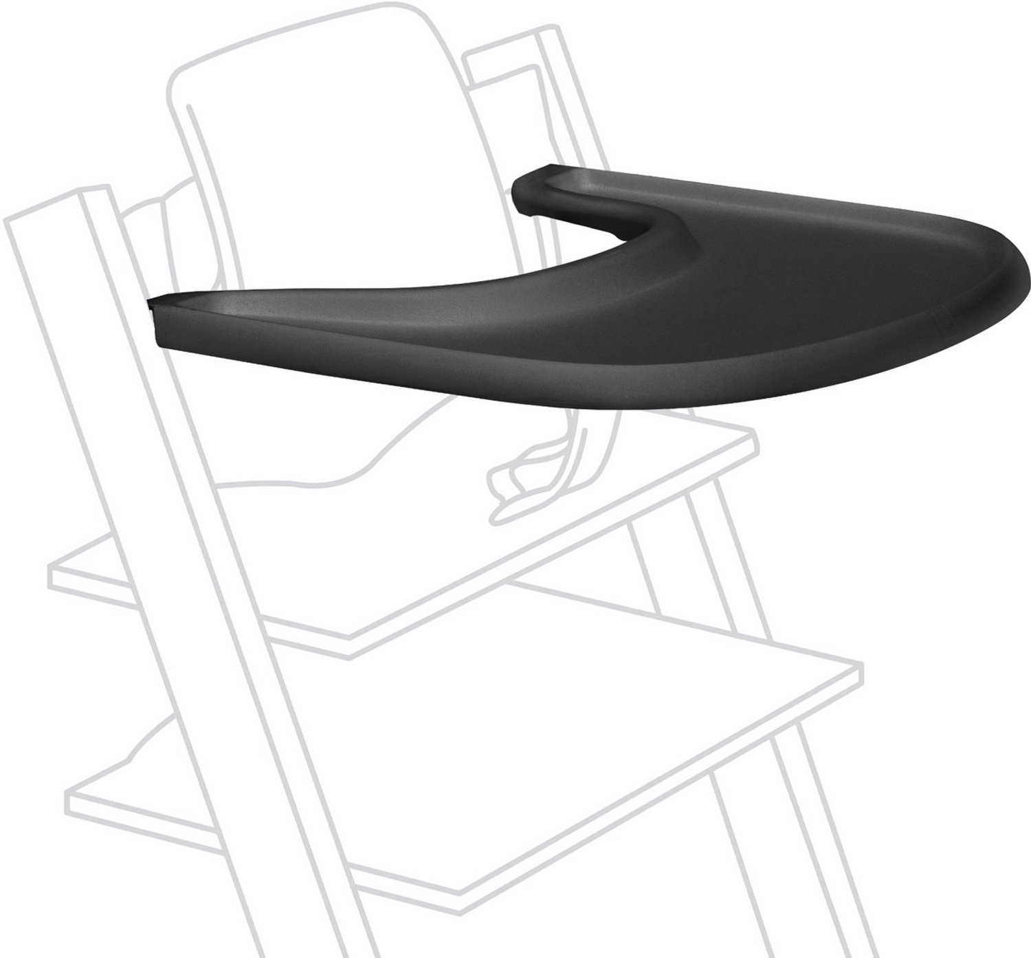 Stokke® Tafelblad voor Tripp Trapp® Black – foto 2