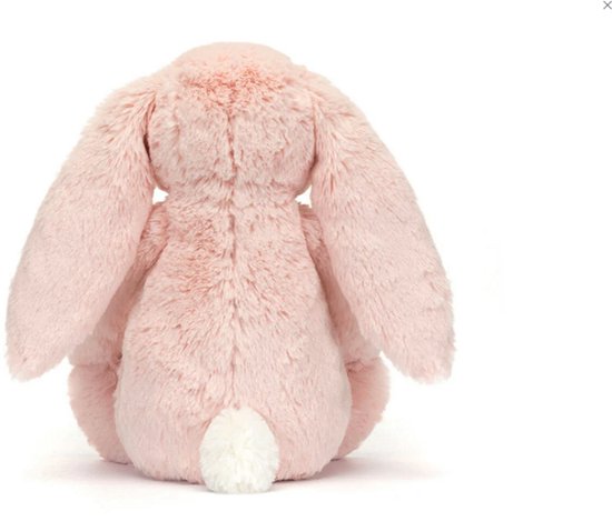 Jellycat Knuffels - Bashful Blossom Bunny Cherry - Konijn - Roze - Knuffel - 31 cm - Voor alle leeftijden — cadeau in Spellen & Speelgoed - foto 4