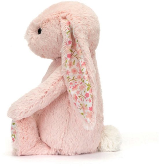 Jellycat Knuffels - Bashful Blossom Bunny Cherry - Konijn - Roze - Knuffel - 31 cm - Voor alle leeftijden — cadeau in Spellen & Speelgoed - foto 2