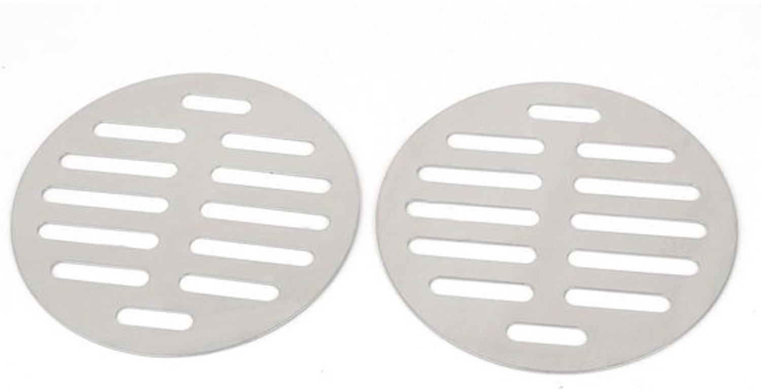 Vloerafvoer - Doucheputje - Voor keuken en badkamer - Roestvrij staal - 10cm diameter - Zilver