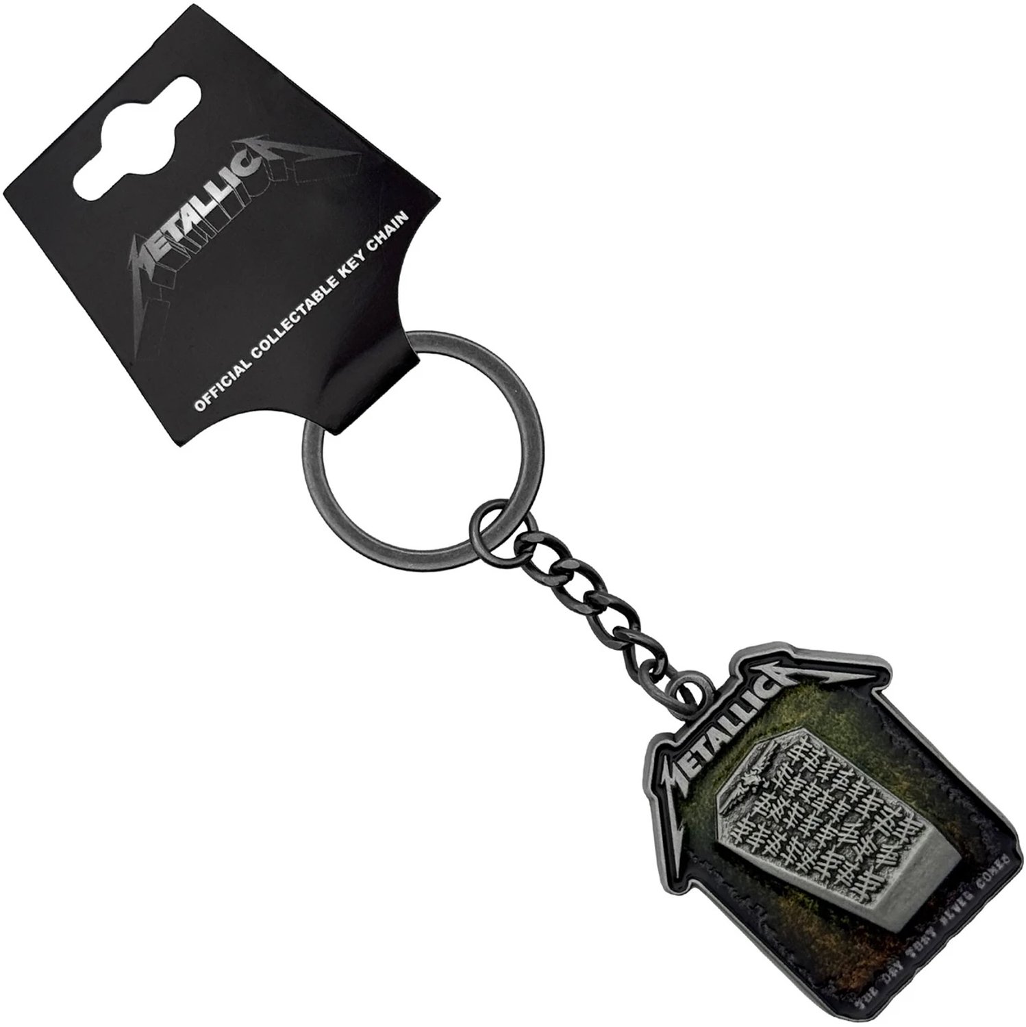 Metallica - Never Die Tombstone - Sleutelhanger