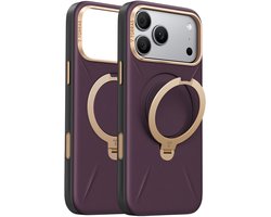 Torras - QPRO Leather Series - iPhone 18 Pro Max / iPhone 17 Pro Max - Purple