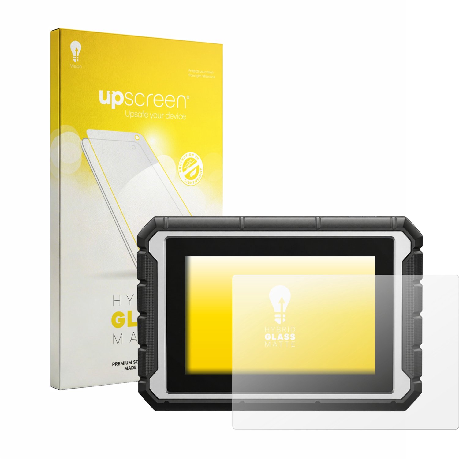 upscreen - Screenprotector voor Topdon ArtiDiag 900 BT - Folie Beschermfolie Beschermglas matte
