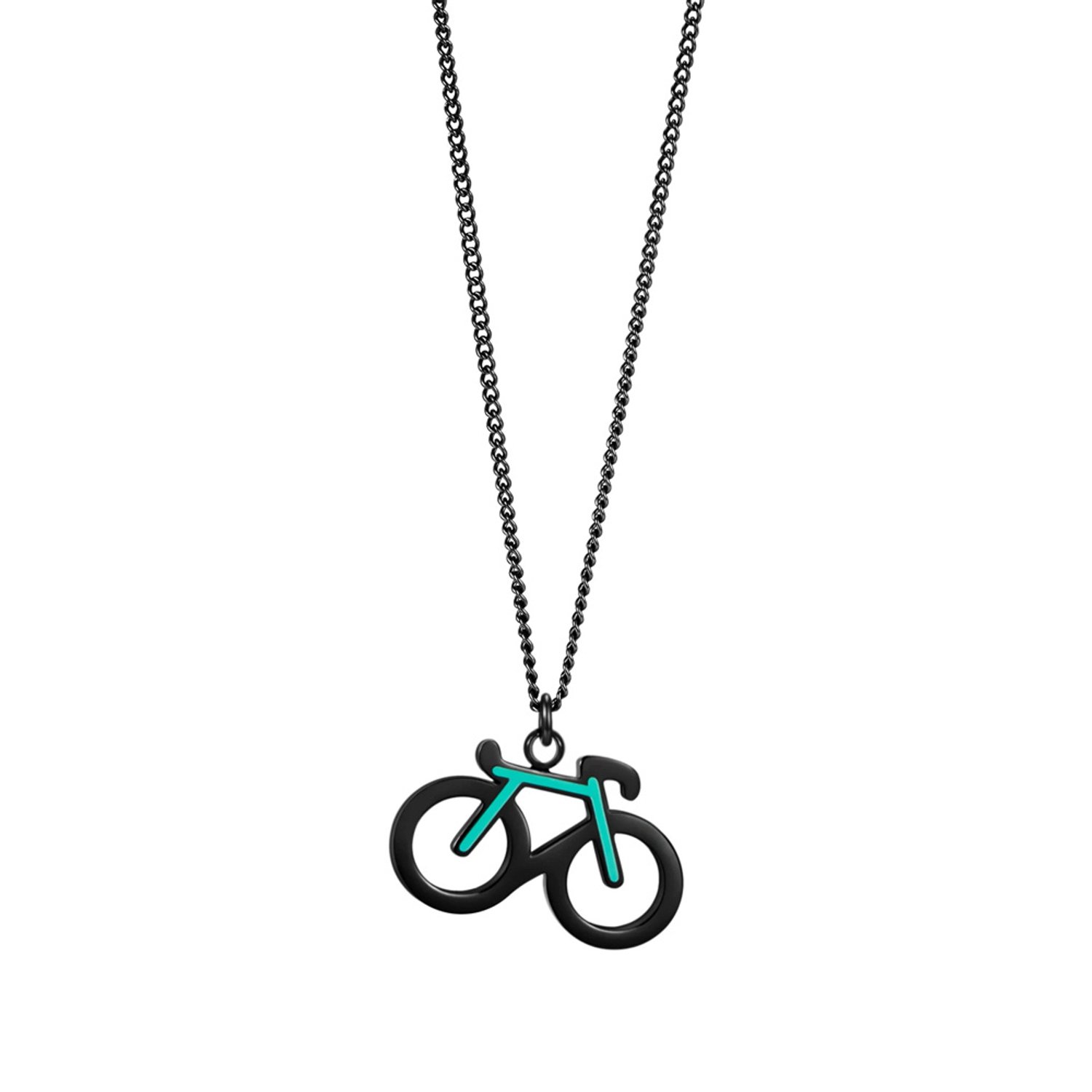Kettinkje met fiets hanger Sailbrace (mint) wielrennen