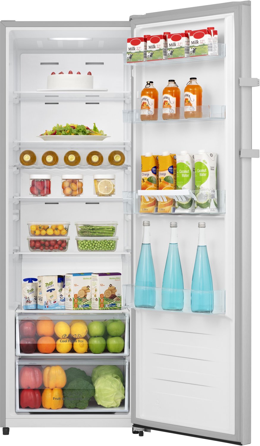 Lincoln Prestige PRL32FCI Vrijstaande Koelkast 322L – Energieklasse C – No-Frost – Inox – 35 dB – LCD Display – Inverter Compressor