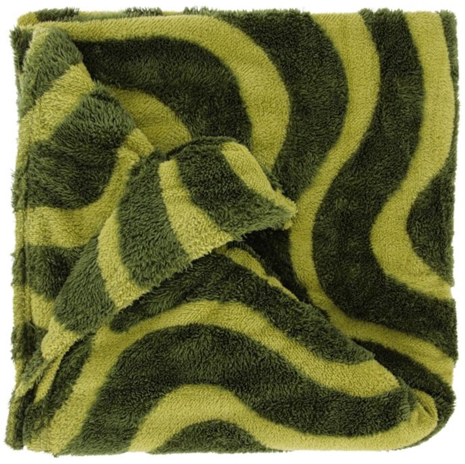 Unique Living Plaid Maud - winter green - 150x200cm Groen