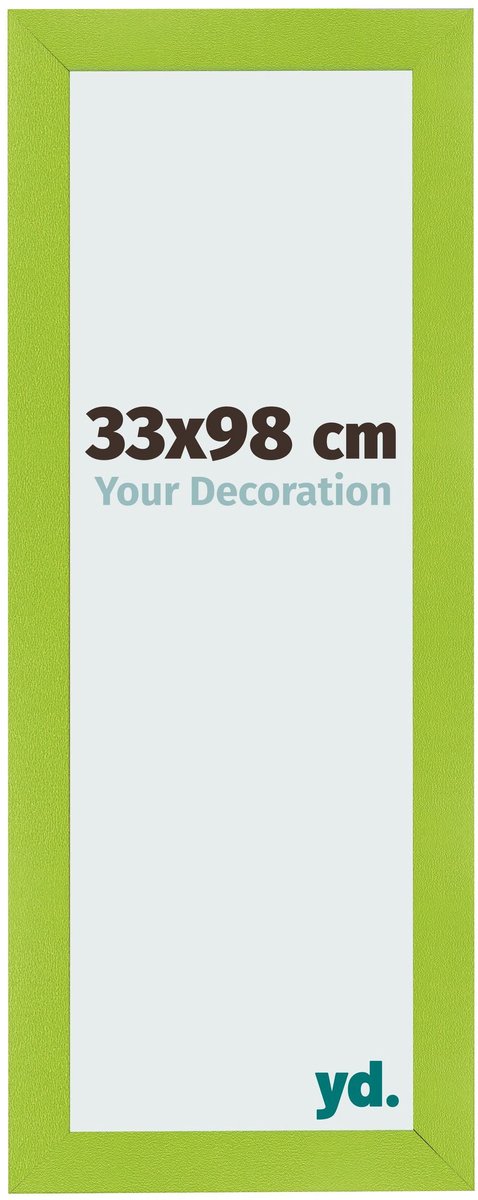 yd. Your Decoration - Fotolijst 33x98 cm - MDF - Groen - Pisa
