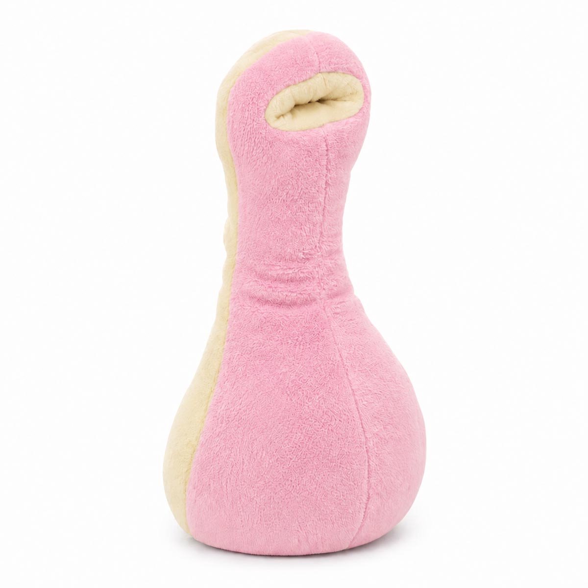 knuffel je eigen speen roze/ speenhouder